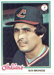 1978 Topps Baseball Cards      101     Sid Monge